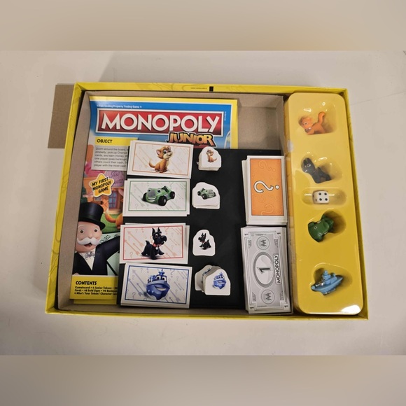 Monopoly Junior Board Game - Picture 2 of 2